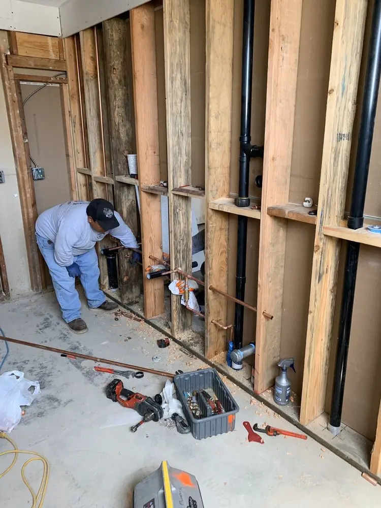 Commercial rough-in plumbing for Gas Line Repair in Lake Keystone